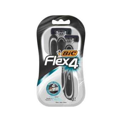 Bic flex 4 comfort varsiterä 3kpl