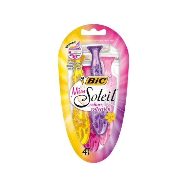 Bic miss soleil colour collection varsiterä 4kpl