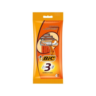 BIC 3 sensitive varsiterä 4 kpl