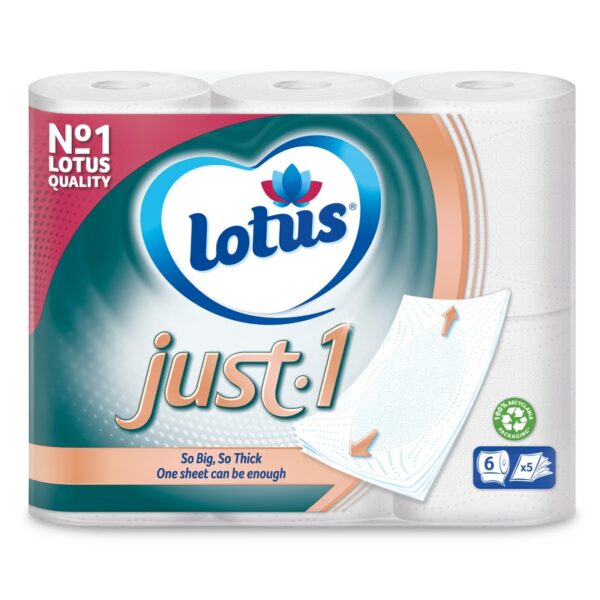 Lotus Just 1 6 rll wc-paperi
