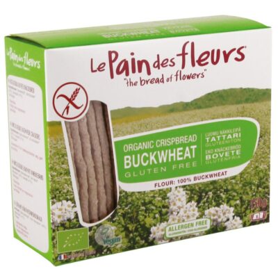 Le Pain des Fleurs tattarinäkkileipä 150g gluteeniton luomu