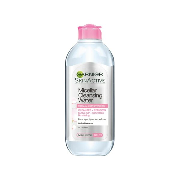 Garnier SkinActive Micellar puhdistusvesi normaalille ja herkälle iholle 400ml