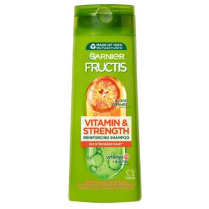 Garnier Fructis Vitamin & Strength shampoo hauraille, helposti katkeileville hiuksille 250ml
