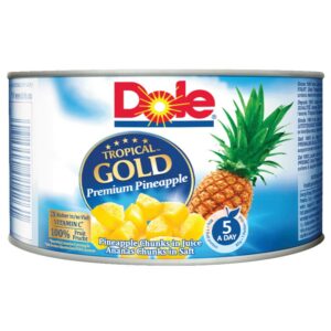 Dole Tropical Gold ananaspaloja mehussa 227g/139g RFA