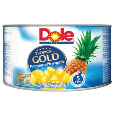 Dole Tropical Gold ananaspaloja mehussa 227g/139g RFA