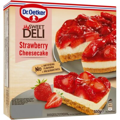 Dr. Oetker My Sweet Deli 550g Cheesecake Strawberry pakastekakku