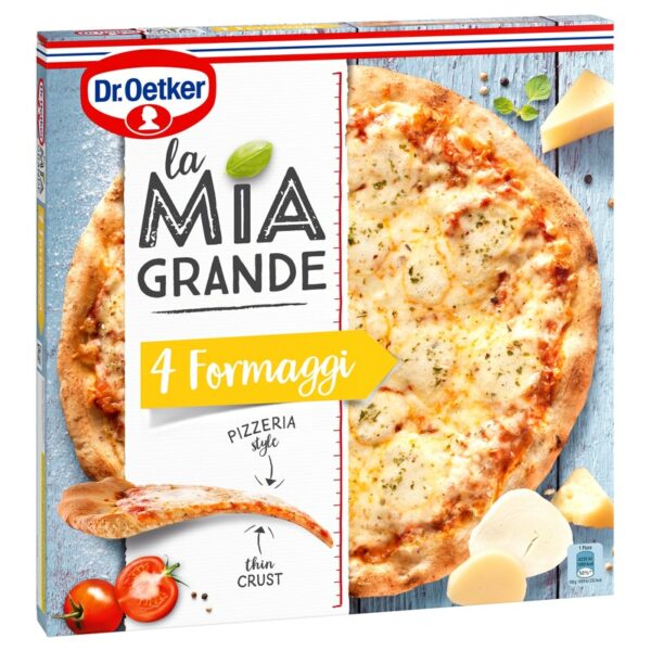 Dr. Oetker La Mia Grande 4 formaggi 400g pakaste