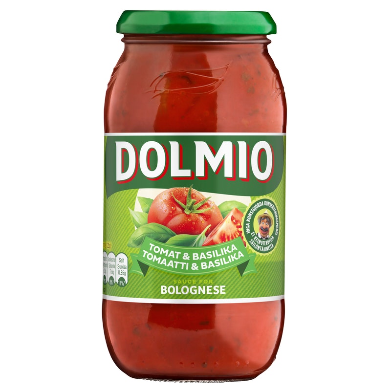 Dolmio tomaatti-basilikakastike 500g