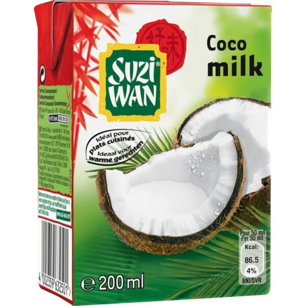 Suzi Wan Kookosmaito 200ml