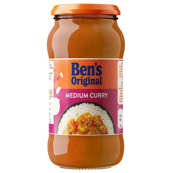 Ben's Original Medium Curry ateriakastike 440g