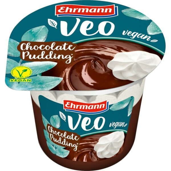 Ehrmann Veo vegaaninen suklaavanukas vaahdolla 175g