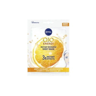 NIVEA Q10 Anti-Wrinkle + Energy Sheet Mask -kasvonaamio 1kpl