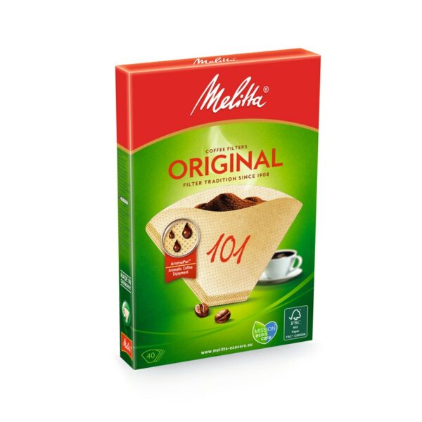Melitta 101/40 ruskea suodatinpaperi