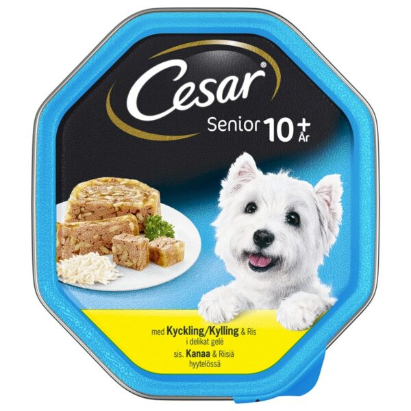 Cesar Senior annosrasia 150g kana-riisi