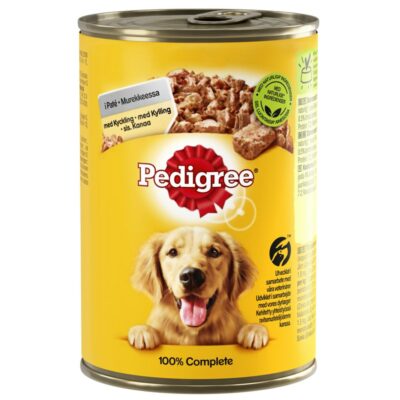 Pedigree liha-ateria 400g kana