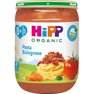 HIPP pasta bolognese 190g 8kk luomu