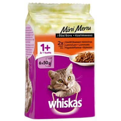 Whiskas Mini Menu 6x50g Mix