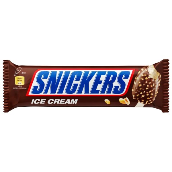 Snickers jäätelöpuikko 74g/91ml