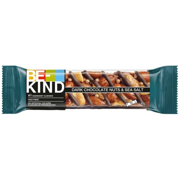 BE-KIND pähkinäpatukka 40g Dark Chocolate Nuts & Seasalt