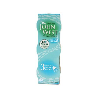 John West Tonnikalafilepala vedessä 3x60g