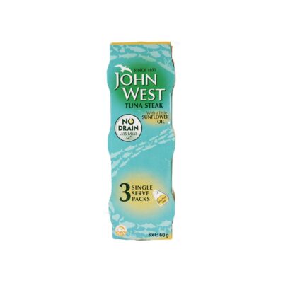 John West Tonnikalafilepaloja auringonkukkaöljyssä 3x60g