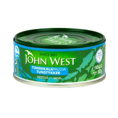 John West Tonnikalapalat vedessä 145 g/102 g