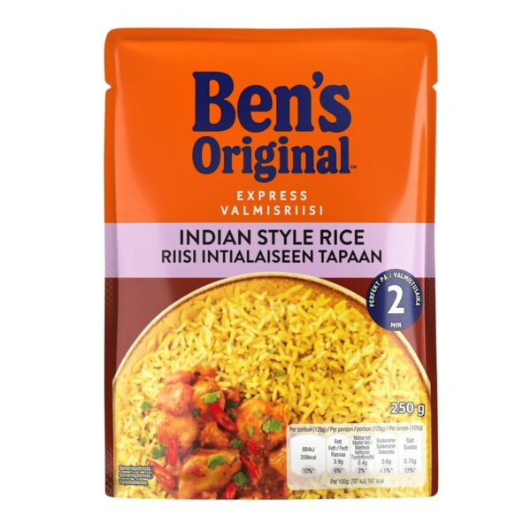 Ben's Original Intialaiseen tapaan Valmisriisi 250g
