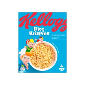 Kellogg's rice krispies rice cereal 375g
