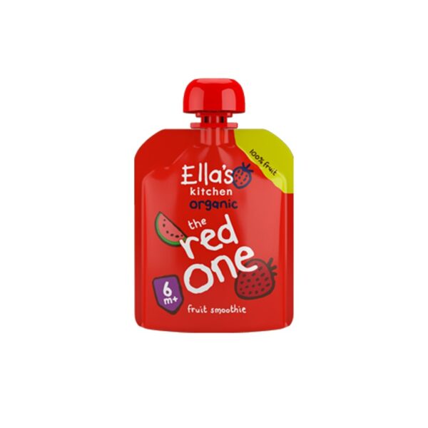 Ella's Kitchen The Red One Luomu punainen hedelmäsmoothie 90g 6kk