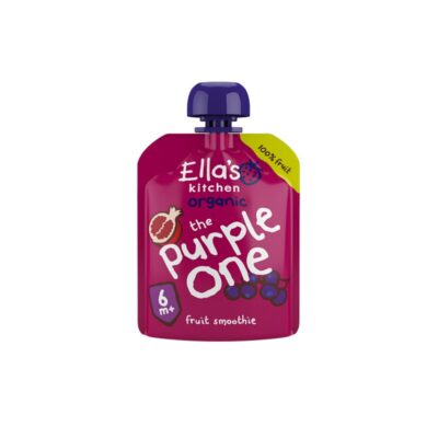 Ella's Kitchen Luomu violetti hedelmäsmoothie 90g