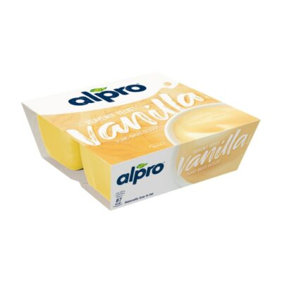Alpro soijavanukas 4x125g vanilja