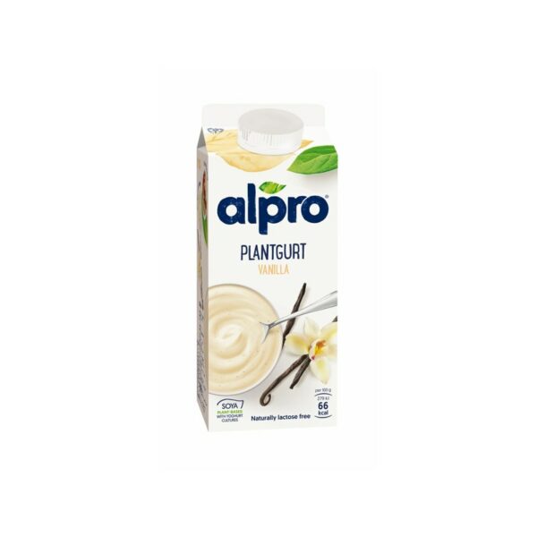Alpro pehmeän täyteläinen soijavalmiste 750g vanilja