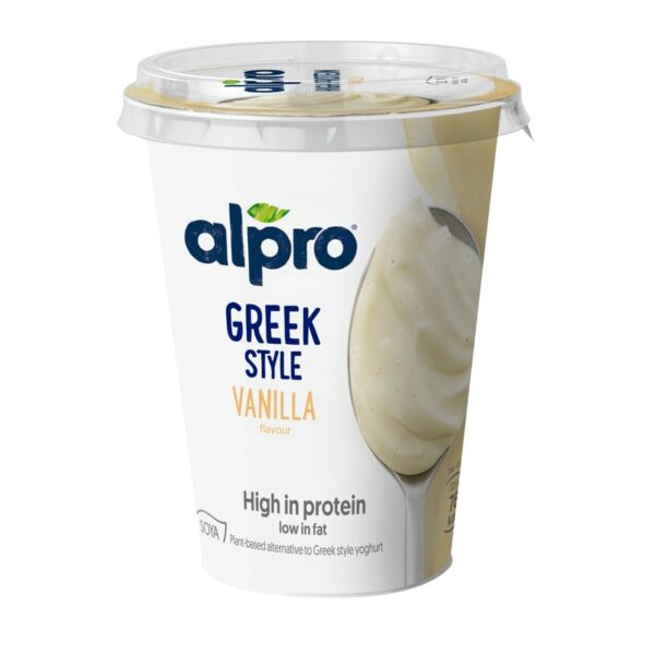 Alpro Greek Style soijavalmiste 400g vanilja
