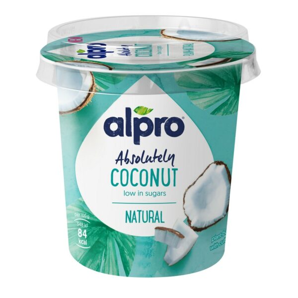 Alpro Absolutely Coconut kookosvalmiste 350g maustamaton