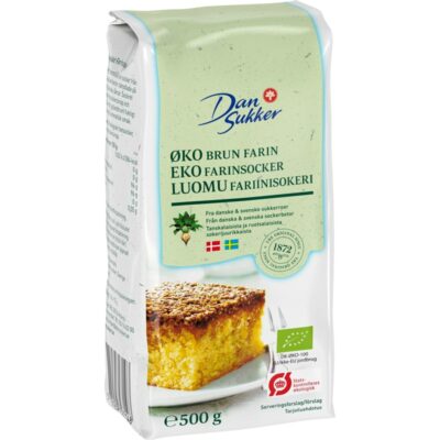 Dansukker Luomu fariinisokeri 500g