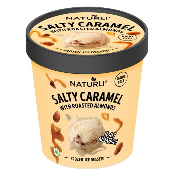 Naturli jäätelö salty caramel 500ml vegaaninen