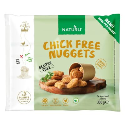 Naturli chick free vegaaniset nugetit 300g pakaste