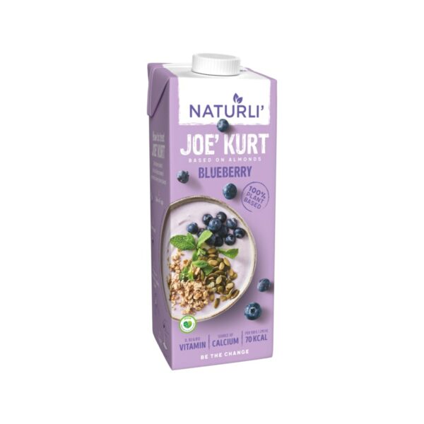 Naturli Joe'kurt mantelipohjainen välipala 1kg mustikka