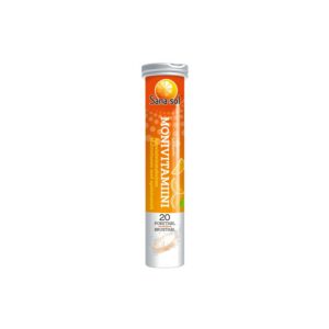 Sana-sol Monivitamiini appelsiininmakuinen 20poretablettia/86g