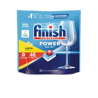 Finish konetiskitabletti Power All-In-One Lemon 46tab