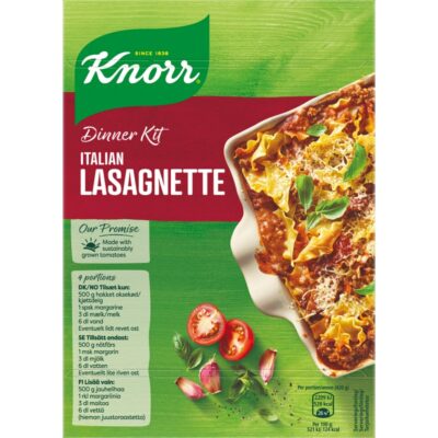 Knorr Lasagnette ateria-ainekset 273 g
