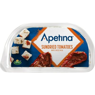 Arla apetina snackjuusto 100g/70g aurinkokuivatut tomaatit