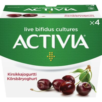 Danone Activia 4x125g kirsikkajogurtti