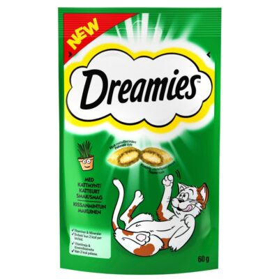 Dreamies Kissanminttu 60g kissanherkku