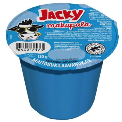 Jacky Makupalavanukas 120g maitosuklaa