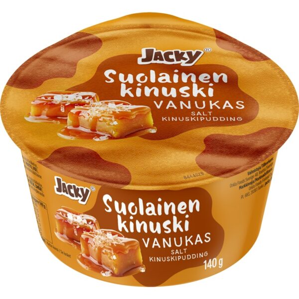 Jacky vanukas 140g suolainen kinuski