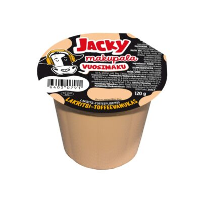 Jacky Makupala vanukas 120g lakritsi-toffee