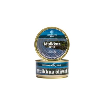 Kuusamon muikku öljyssä 270/240g