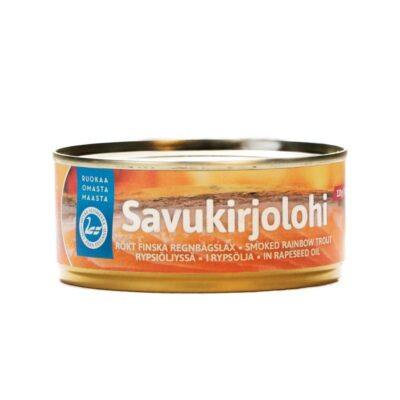 Pielisen Kalajaloste Savukirjolohi rypsiöljyssä 160g/110g