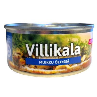 Pielisen Kalajaloste Villikala öljyssä 150g/115g